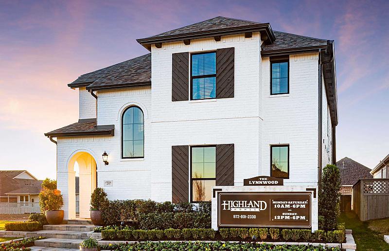 New Homes in Crowley, TX by Builder Highland Homes at Karis