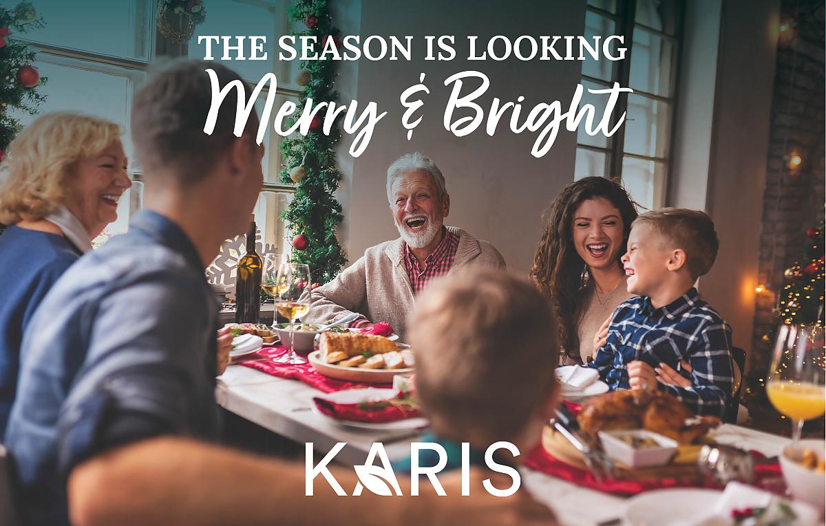 The Season is Looking Merry & Bright in Karis
